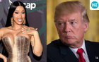 Cardi B：特朗普现场观战带来“阴暗”能量，尼克斯输掉关键G3